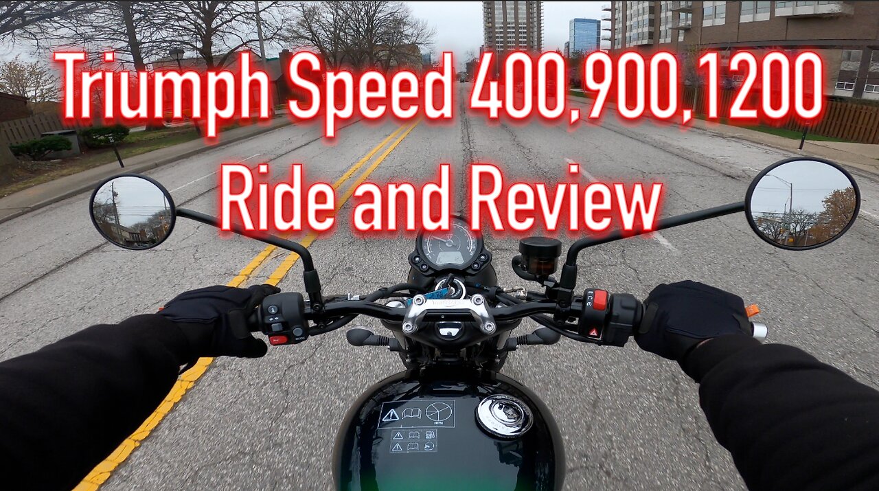 Triumph Speed Series Review - 400, Twin 900, Twin 1200