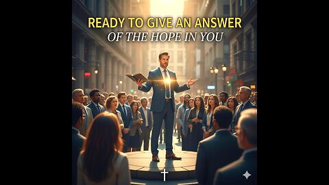 Be Ready Always to Give an Answer | Defending the Hope Within You (1 Peter 3:15) 🇺🇸