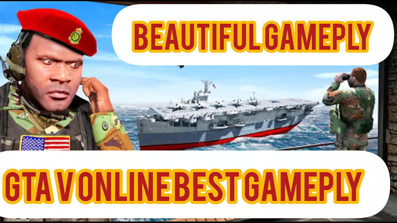 "GTA V Online – Epic Military Gameplay!"