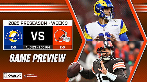 Rams x Browns: Game Preview - Who Will Play in Stefanski's Dress Rehearal?
