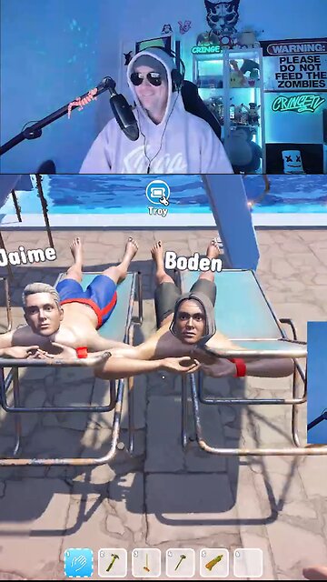 The game glitched their clothes off