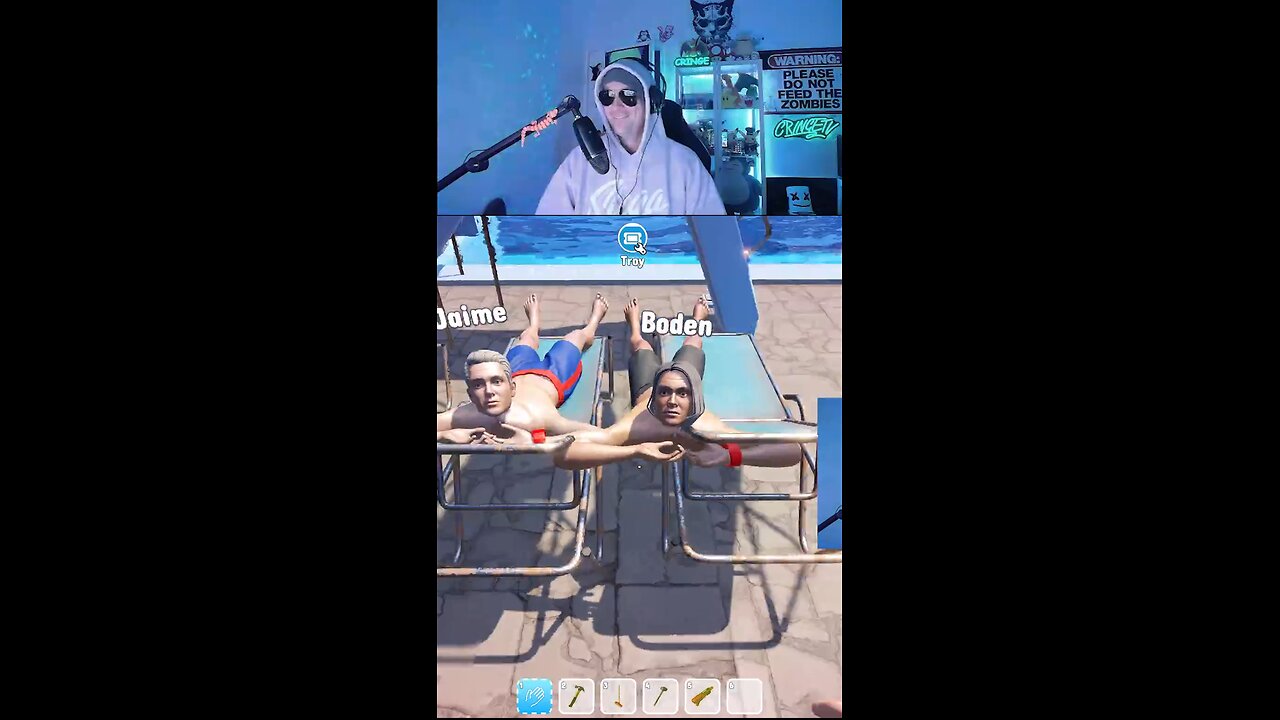 The game glitched their clothes off