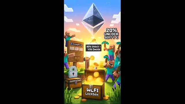 🔥 WLFI goes LIVE! ✅ Aug 25: Lockbox opens ✅ Sep 1: Trading begins + 20% unlock for early buyers