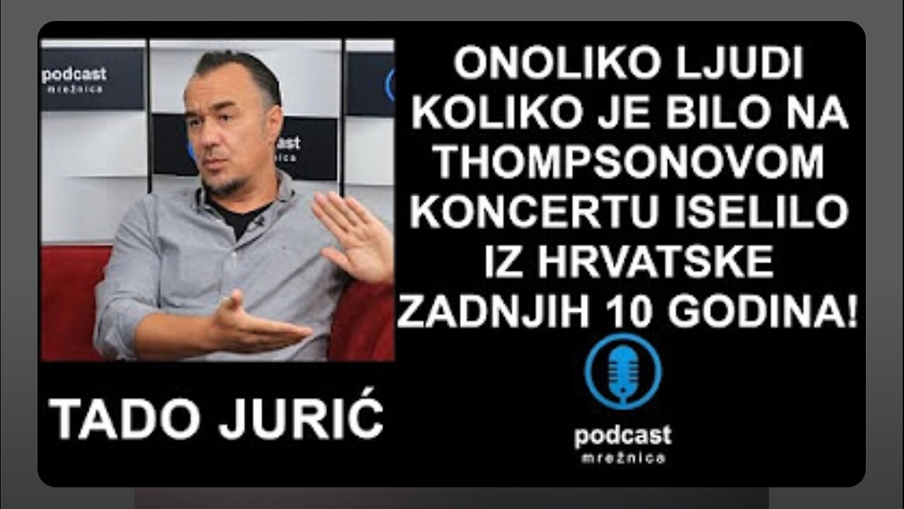 Tado Jurić: Uvoz stranaca, iseljavanje Hrvata – Smjer bez povratka?