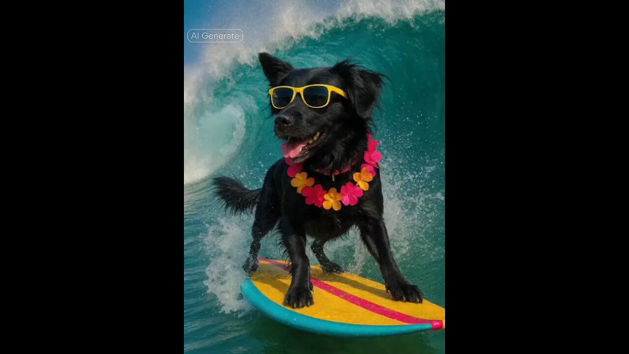 Surfing Doggie