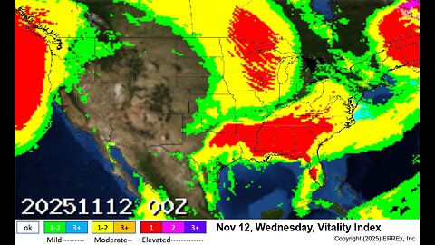 Mid-week Misery. A Wicked Wednesday Nov 12 2025 weather health risk