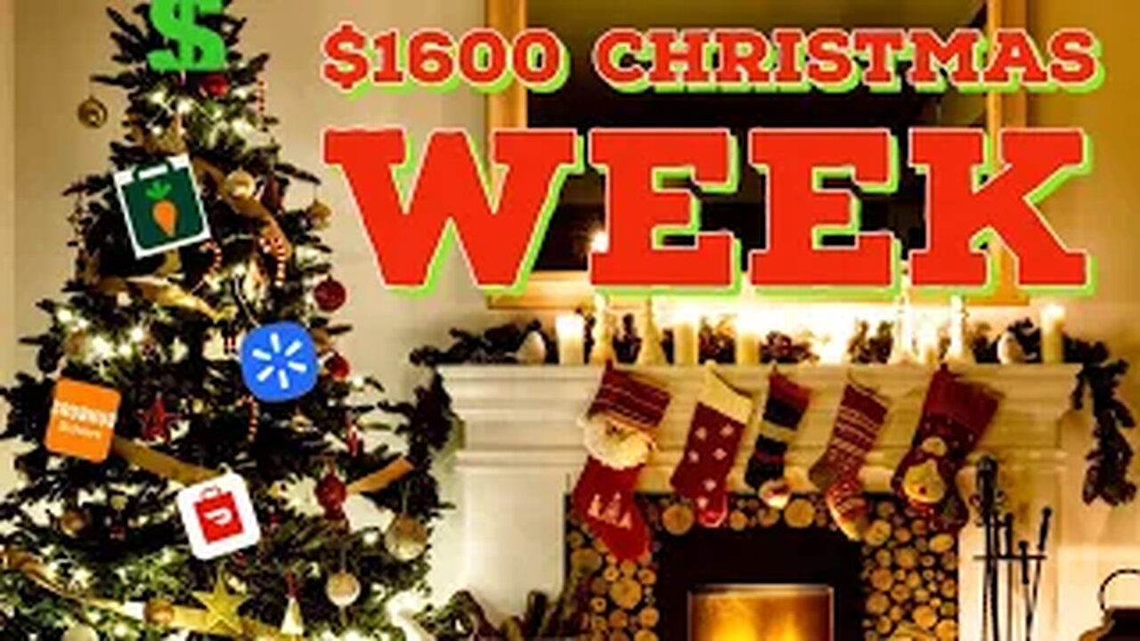$1600 Christmas Week Doordash Spark Grubhub Instacart