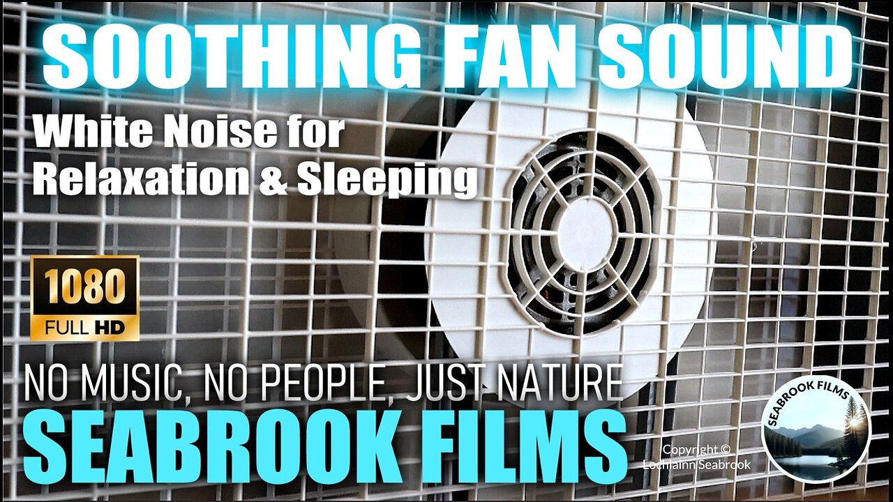 Soothing Fan Sound - White Noise for Relaxation and Sleeping