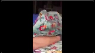 FAKE VAX DAMAGED NURSE BEING SLOWLY TURNED INTO A ZOMBIE 7 MONTHS POST VAX. FRIGHTING!