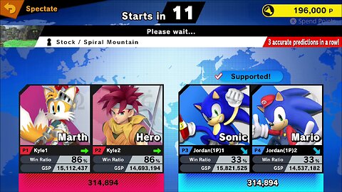 SSBU Online Spectator Mode with Special Characters Quickie 1/27/26