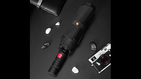 Automatic Sun & Rain Umbrella, with Anti UV Coating, Large Canopy & Anti-slip Handle, for Travel