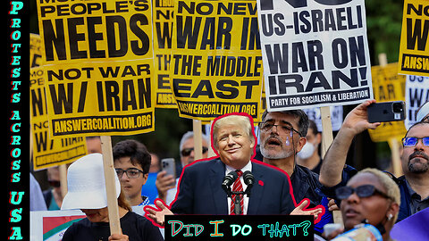 Protests in the USA for Iran