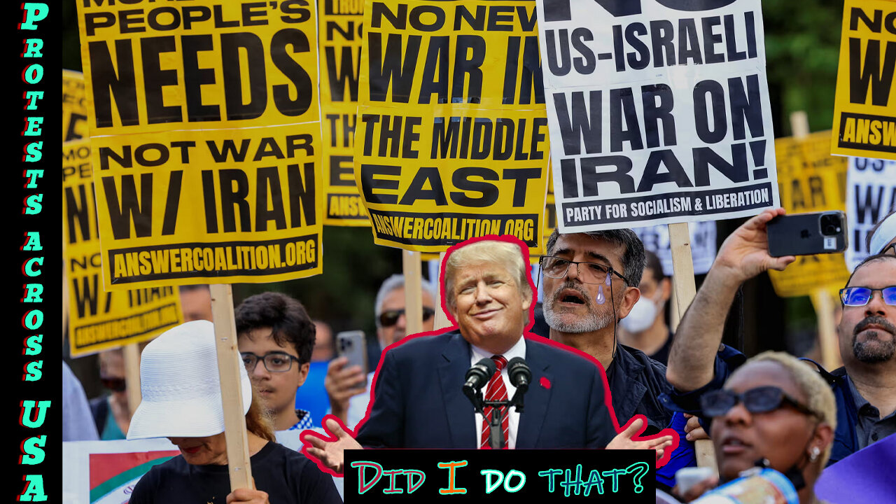 Protests in the USA for Iran