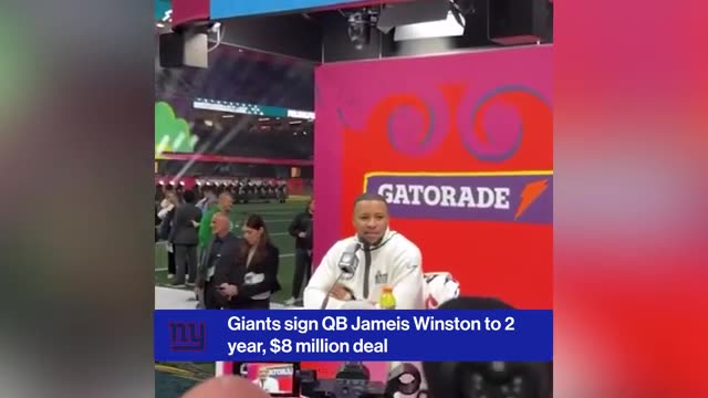 Brandon London breaks down the Giants signing QB Jameis Winston