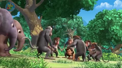 The jungle cartoon..