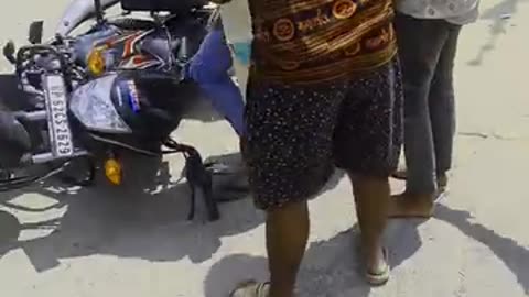 "Deadly bike vs car crash caught on camera – You won’t believe what happened!"