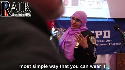 NYPD now wearing hijab’s…