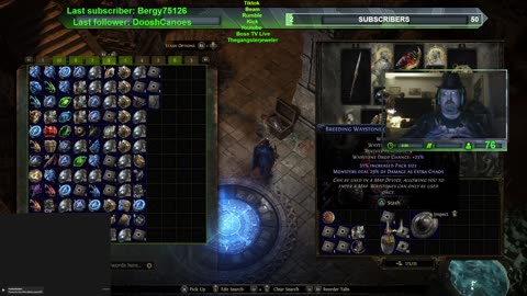 Path of Exile 2 Maps And Metal Headphones On Lets Roll.