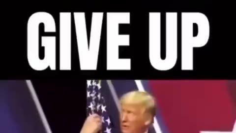 Never ever give up