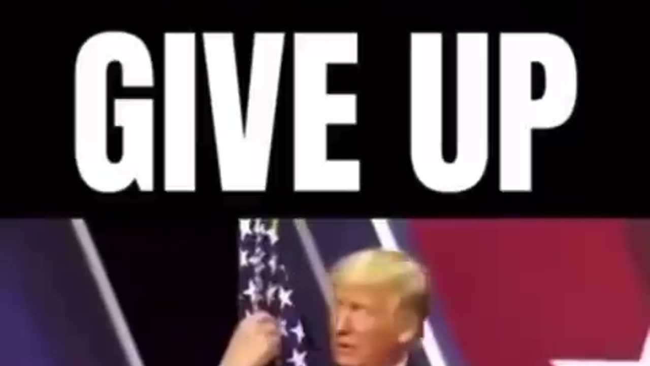 Never ever give up