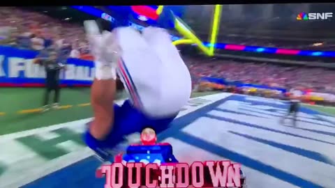 NYC newest hero #44 Cam Skattebo TD🏈14yds 