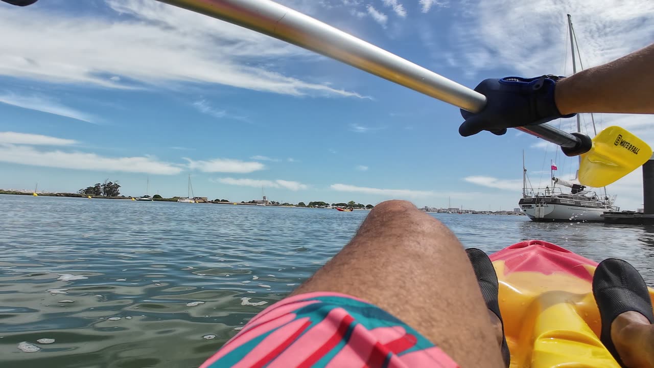 Kayak Ride on The South Side, Portugal - Margem Sul, S02E07 Seixal 22th of June 2K25 Part 5