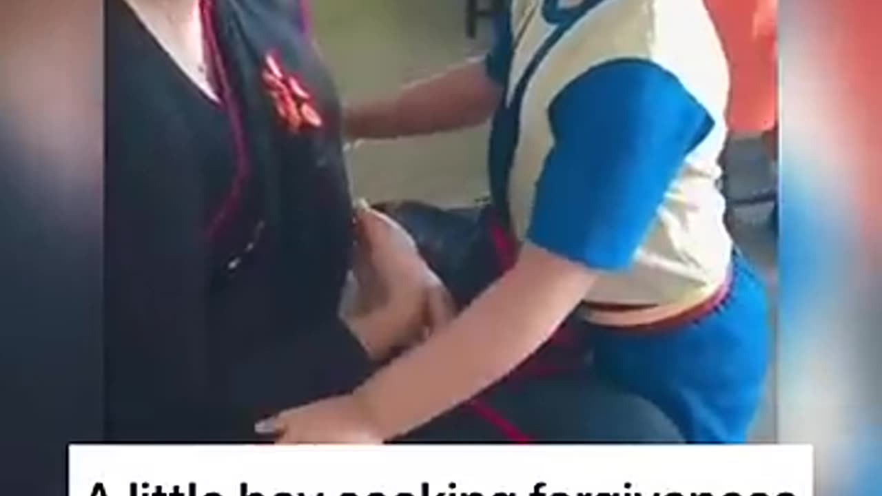 Amazing: Viral Video: Little Boy Leaves Netizens In Awe With Adorable Apology To