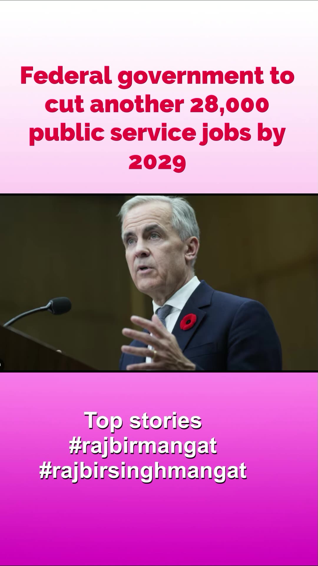 Federal government to cut another 28,000 public service jobs by 2029