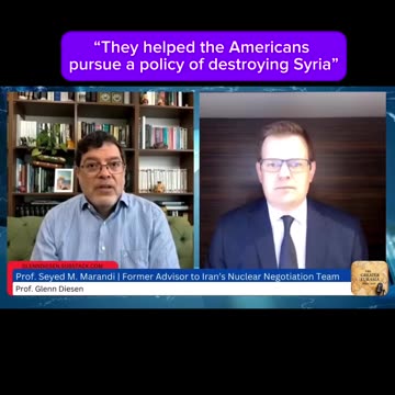 Seyed M. Marandi: Israel Attacks Syria - Prelude to Balkanization