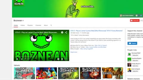 Your Channel Sucks: Boznean