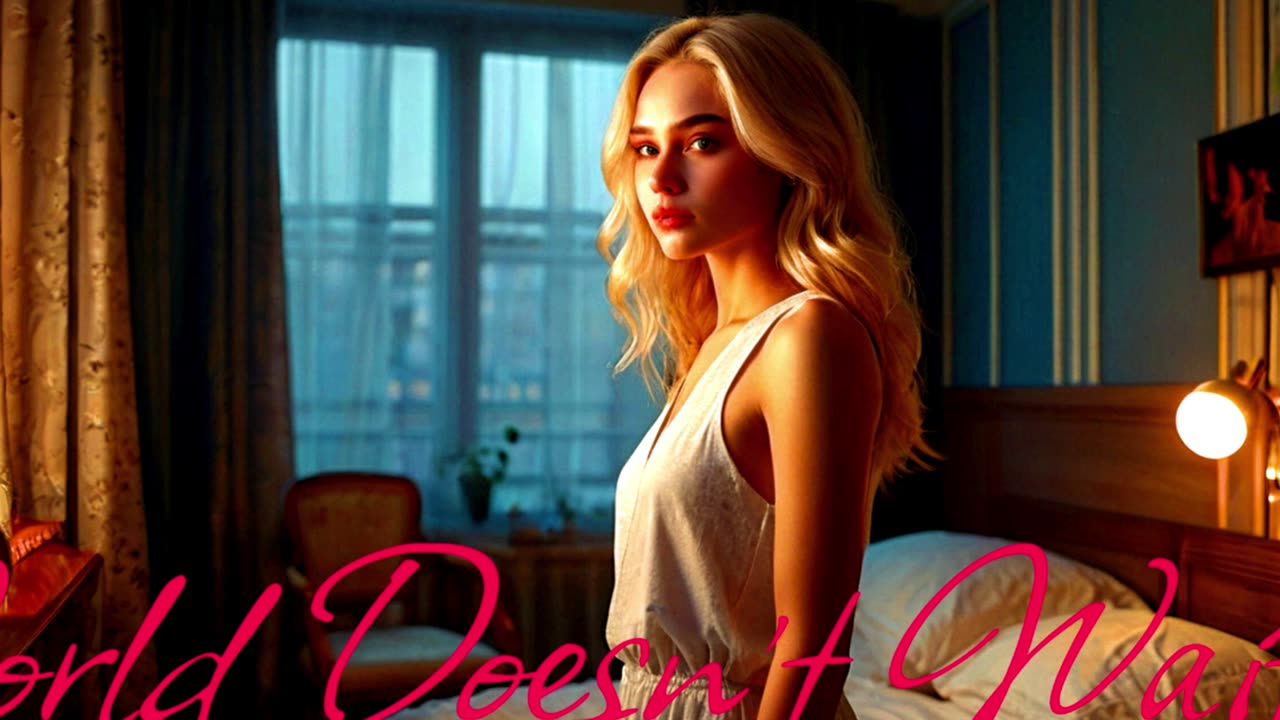 Electronic Music. Song The World Doesn't Wait.