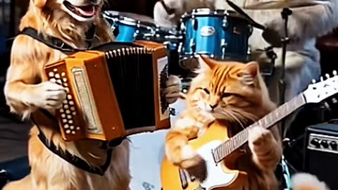 BANDA VARIADA🐈🐕🐻‍❄️ #entretenimiento #musical #ai #forrodasantigas #p