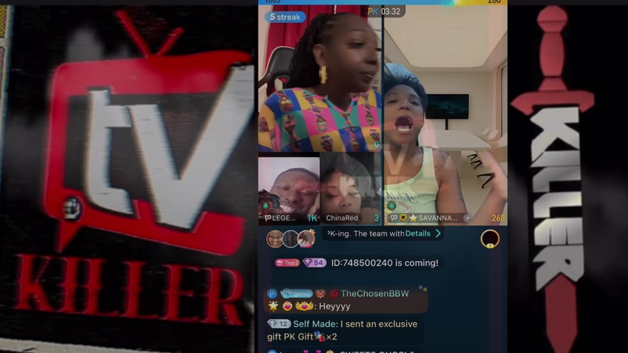 SWEETS 2 HAVE CHECKS CHINA RED FOR GOING AFTER MESSY CALLER JOB