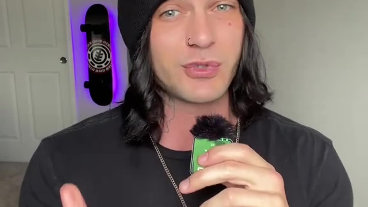Black mirrors as a window or Portal explained by tiktoker