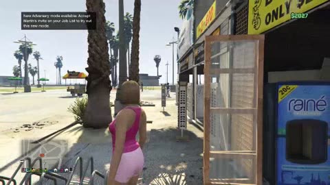 GTA 5 Online: A walk down Vespucci Beach Markets-Date 5/20/2018