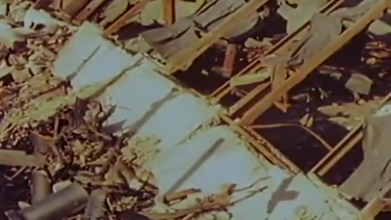 Hiroshima Atomic Bomb Blast Effect, March 1946