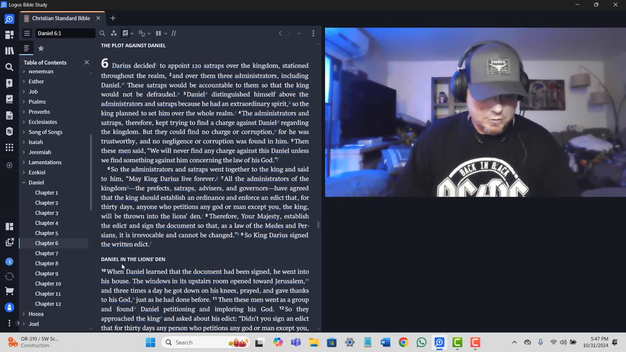 All creation obeys god commands [The Bride of Christ]