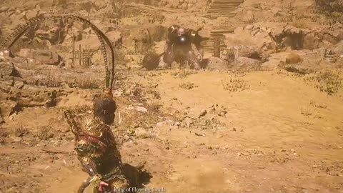 Black Myth: Wukong vs Second Prince of the Flowing Sands – Epic Desert Boss Fight! 🏜️⚔️