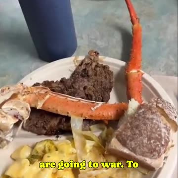 🔥🔥🔥 American Troops, Surprised by Steak & Lobster, Speculate on Israel-Iran Conflict Deployment