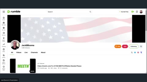 https://rumble.com/user/JackBBosma
