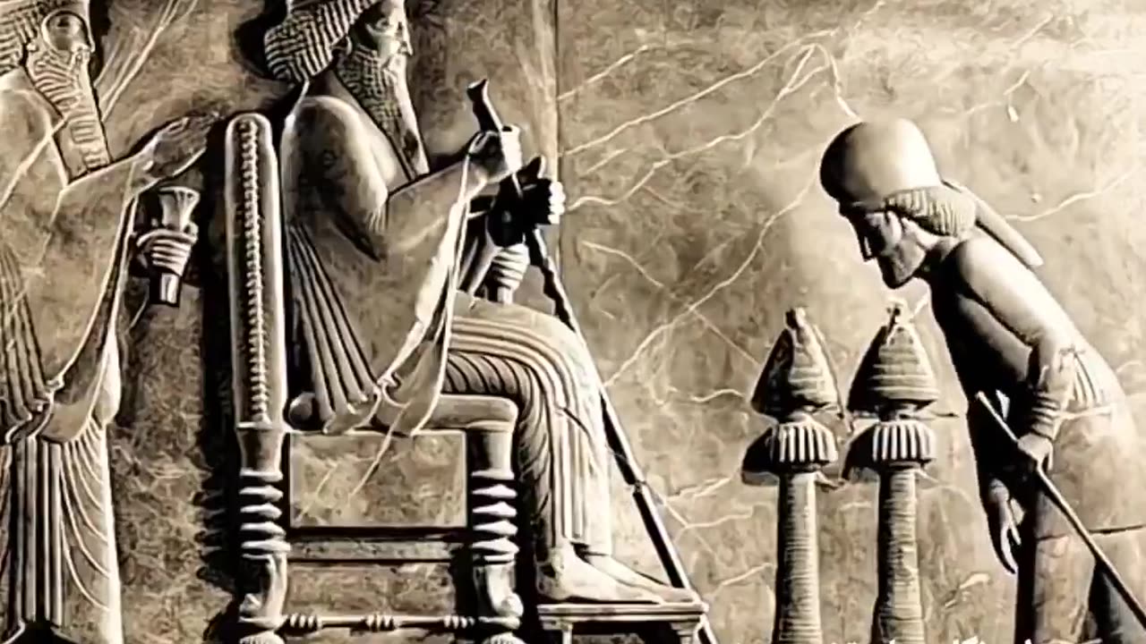 Ancient Persepolis reliefs recreated and animated by AI