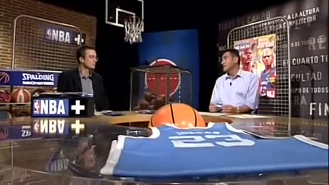 "Nets vs Spurs" 5° GAME FINALS'03 (13 de Junio, 2003) con Andrés Montes & A. Daimiel