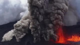 Iceland’s latest eruption, magma hit groundwater, a powerful phreatomagmatic explosion of ash