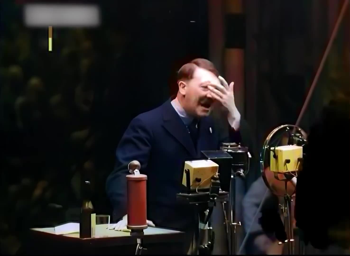 Adolf Hitler Speech 1933 [Color] Siemens Factory