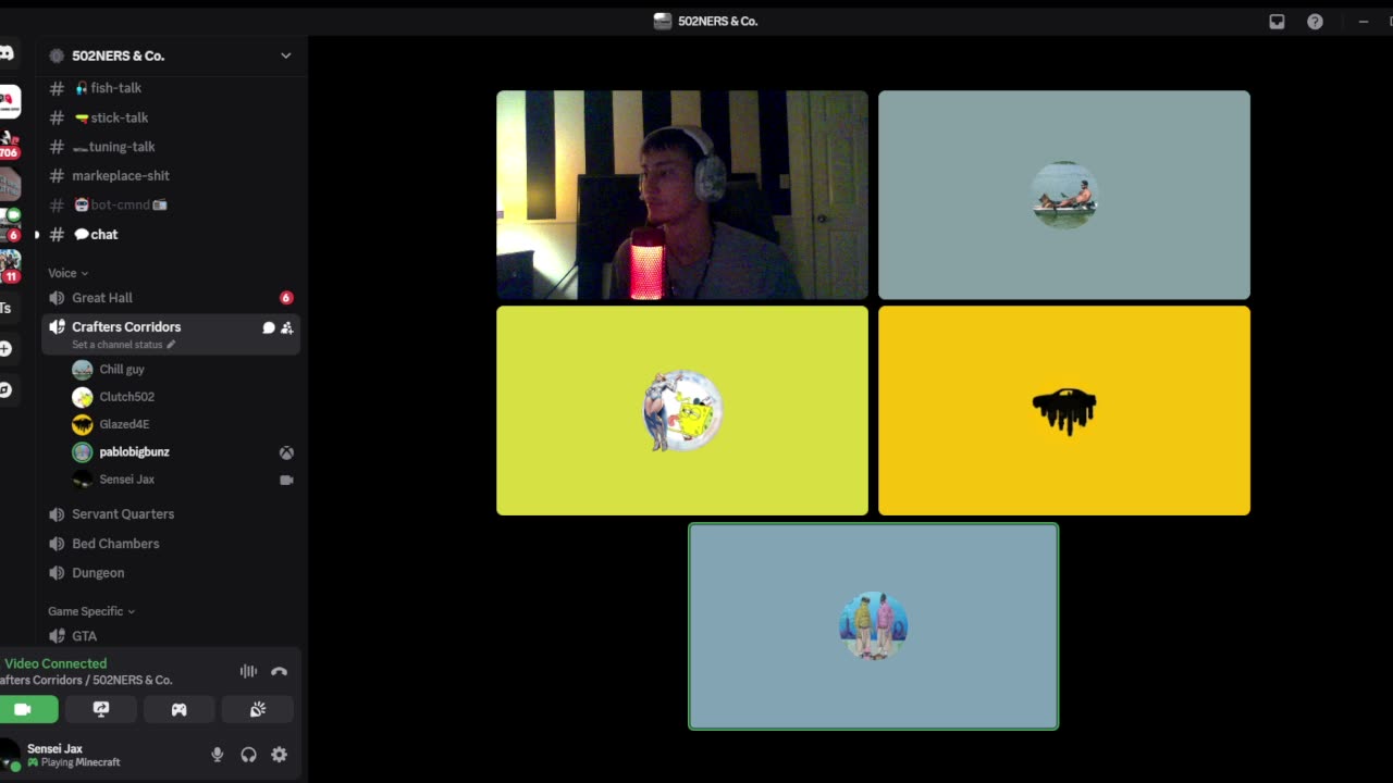 Trying to Play Minecraft w/ 502ners & Co.