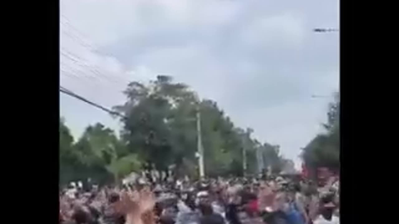 Politicians are being beaten in Nepal.