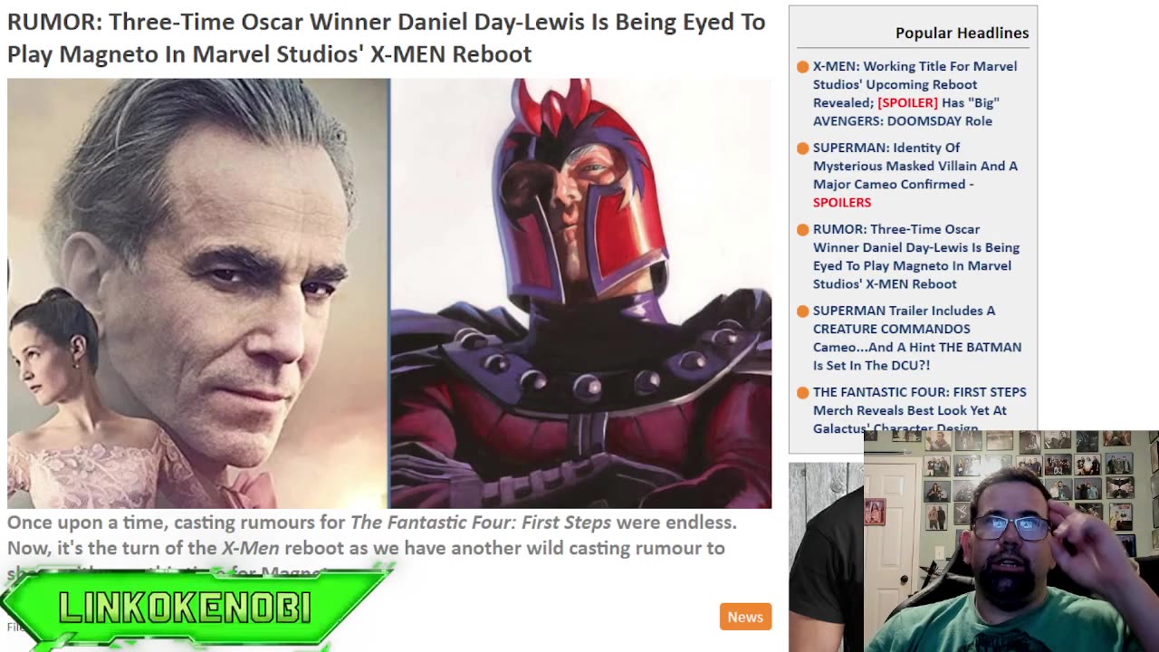 Daniel Day Lewis Rumored To Be Playing Magneto In X-Men Reboot