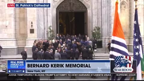 LIVE IN NYC: BERNARD KERIK FUNERAL TODAY
