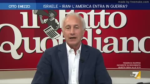 Iran, Marco Travaglio contro il cambio di regime