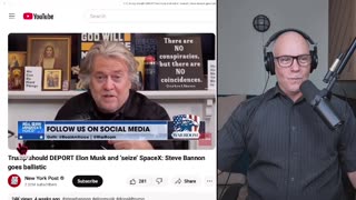 NAZI MUSK TAKES MELANIJA TRUMP TO MARS SHE LIKE 👍 JAIL BIRD 🐦 BANNON SELF DEPORT